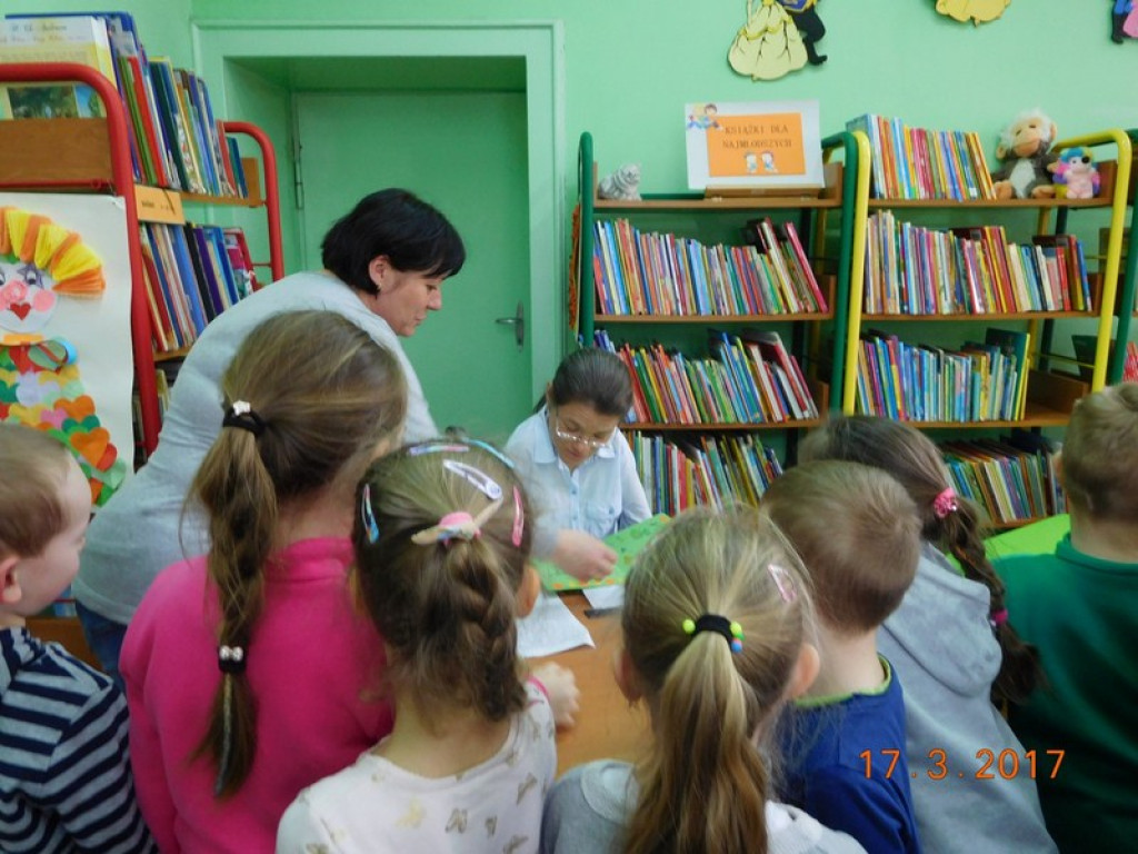 Wiosenne spotkanie w bibliotece