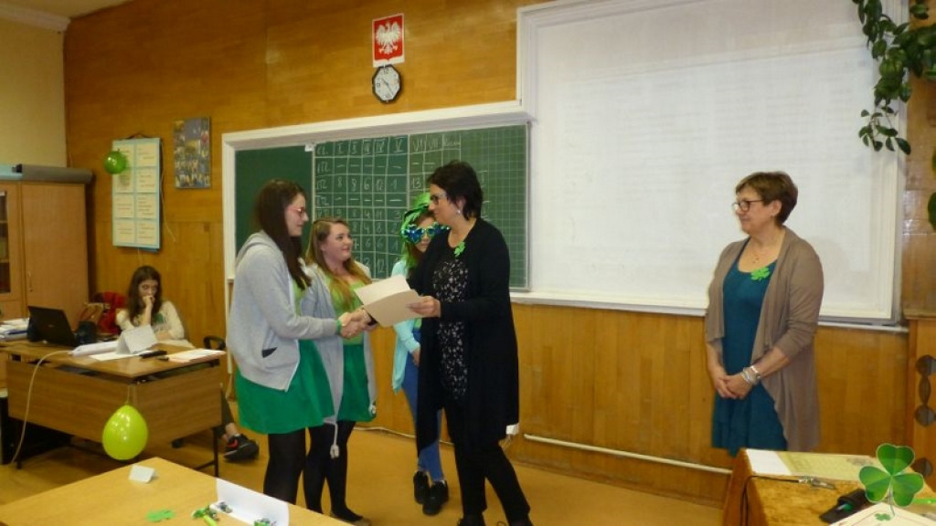 Dzień św. Patryka w ZSB