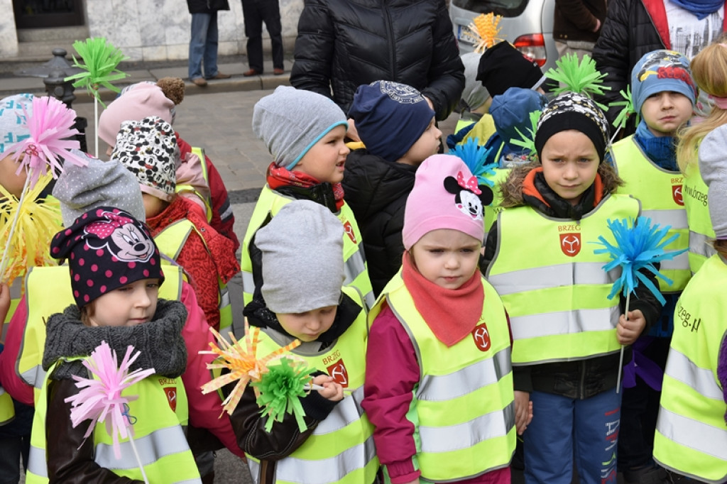 Przegonili zimę, powitali wiosnę! Ulicami Brzegu przeszedł 3. Integracyjny Marsz [ZDJĘCIA + VIDEO]