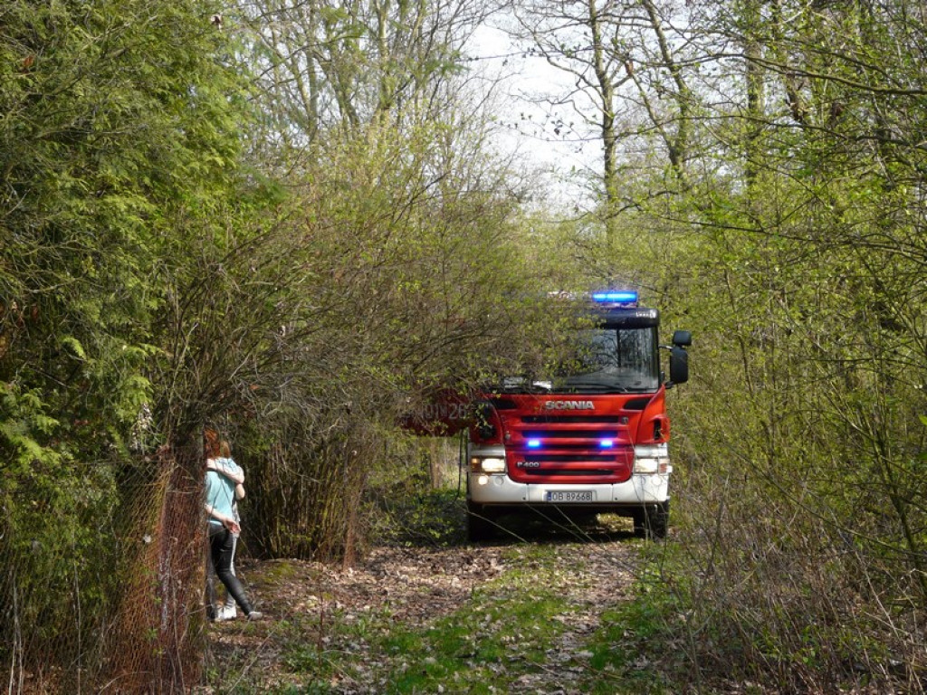 Groźny pożar przy ulicy Małujowickiej