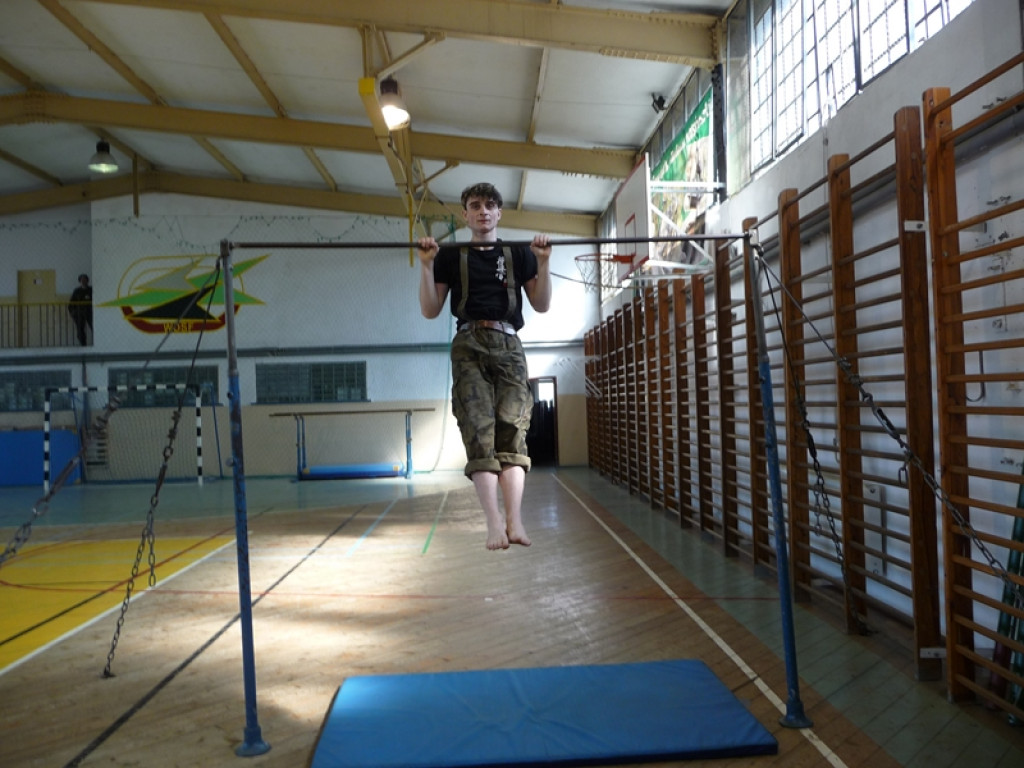 Trening  pod kierunkiem żołnierskiej kadry