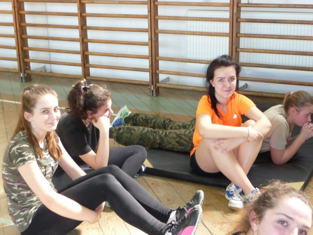 Trening  pod kierunkiem żołnierskiej kadry