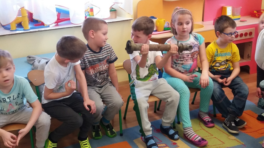 WIZYTA STRAŻAKÓW W PUBLICZNYM PRZEDSZKOLU W OLSZANCE