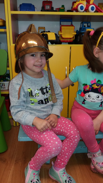 WIZYTA STRAŻAKÓW W PUBLICZNYM PRZEDSZKOLU W OLSZANCE