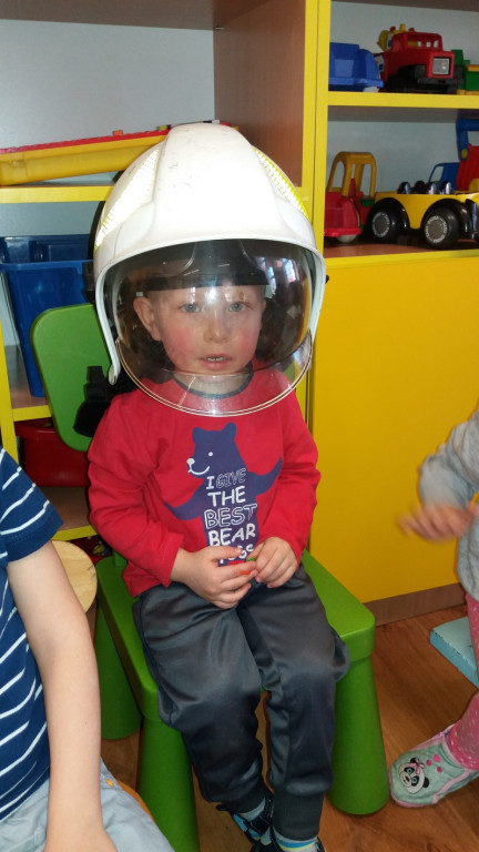 WIZYTA STRAŻAKÓW W PUBLICZNYM PRZEDSZKOLU W OLSZANCE