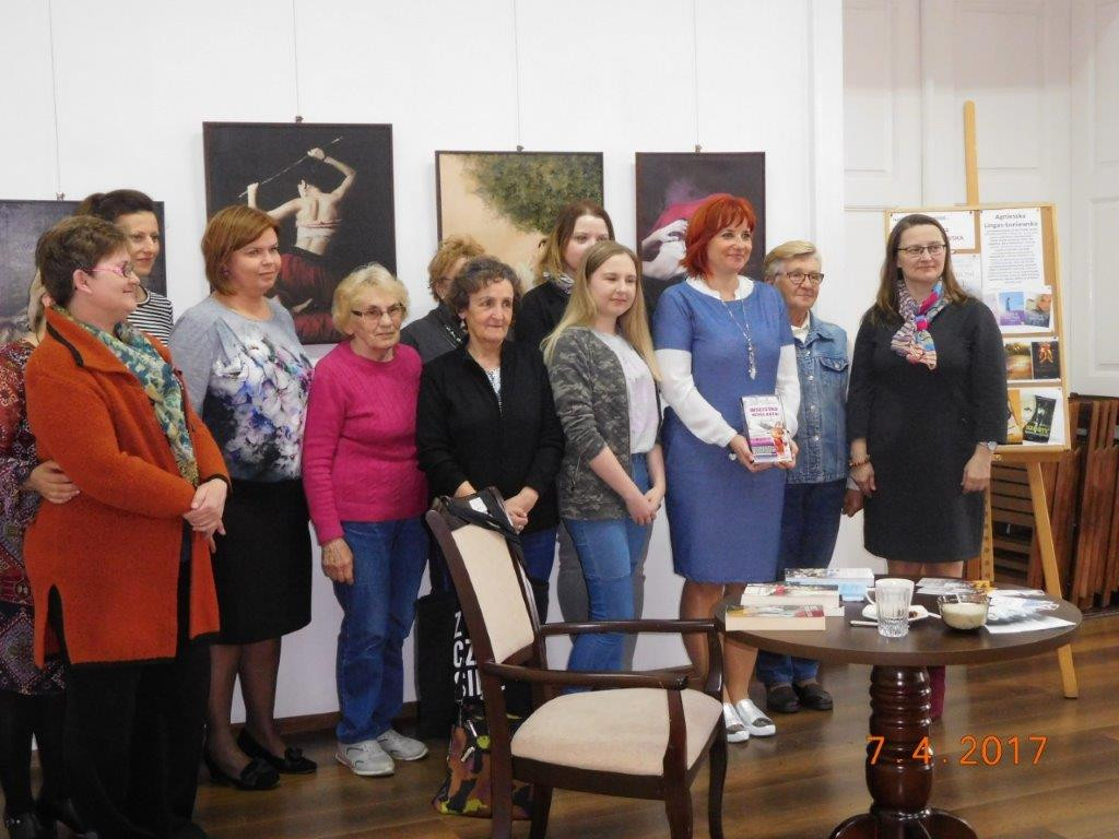 Spotkanie autorskie z Agnieszką Lingas-Łoniewską
