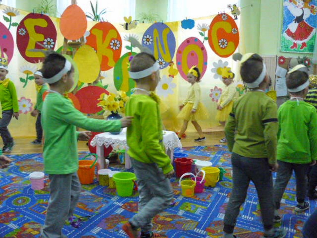 SPOTKANIE WIELKANOCNE W PRZEDSZKOLU W KRZYŻOWICACH