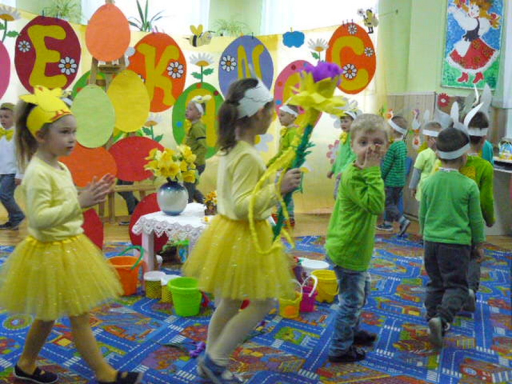 SPOTKANIE WIELKANOCNE W PRZEDSZKOLU W KRZYŻOWICACH