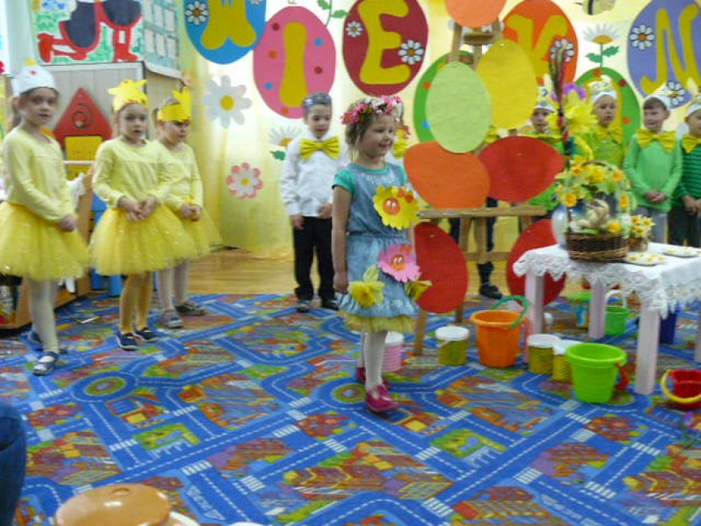 SPOTKANIE WIELKANOCNE W PRZEDSZKOLU W KRZYŻOWICACH