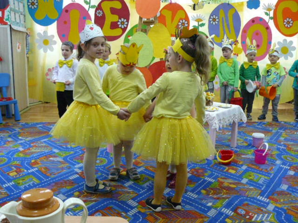 SPOTKANIE WIELKANOCNE W PRZEDSZKOLU W KRZYŻOWICACH