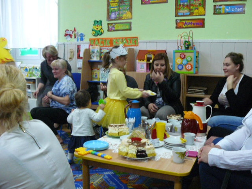 SPOTKANIE WIELKANOCNE W PRZEDSZKOLU W KRZYŻOWICACH