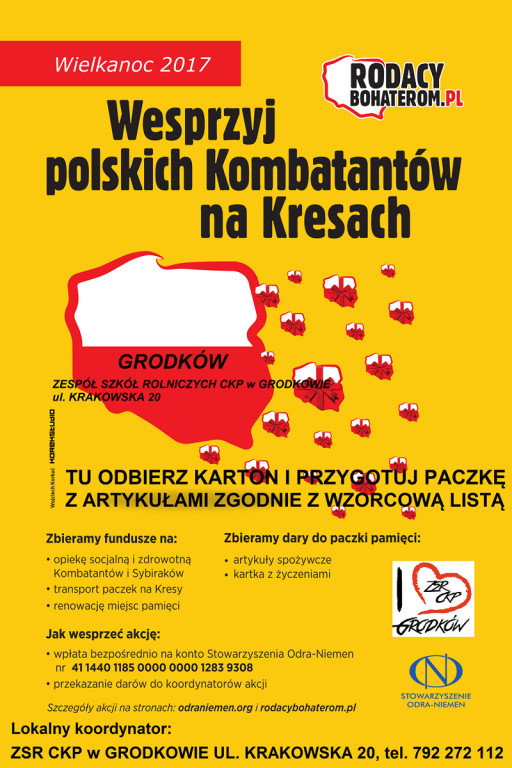 Wsparcie dla polskich Kombatantów na Kresach