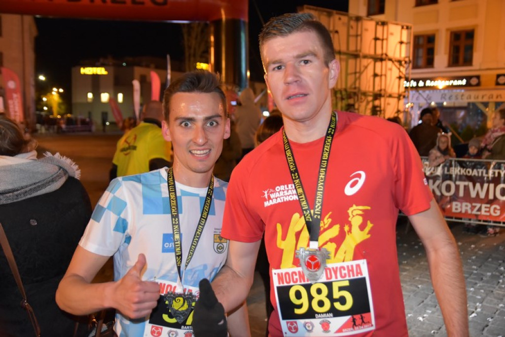 Kamil Karbowiak z Brzegu wygrał 2. Nocną Dychę!