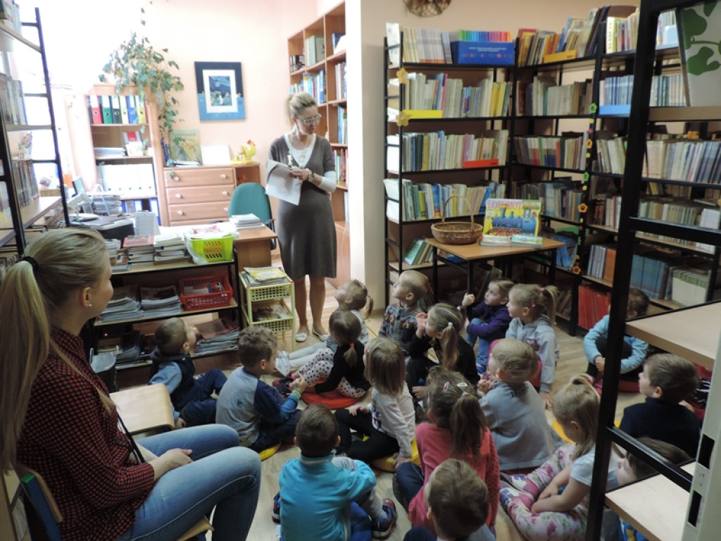 Przedszkolaki z Trójki lubią książki