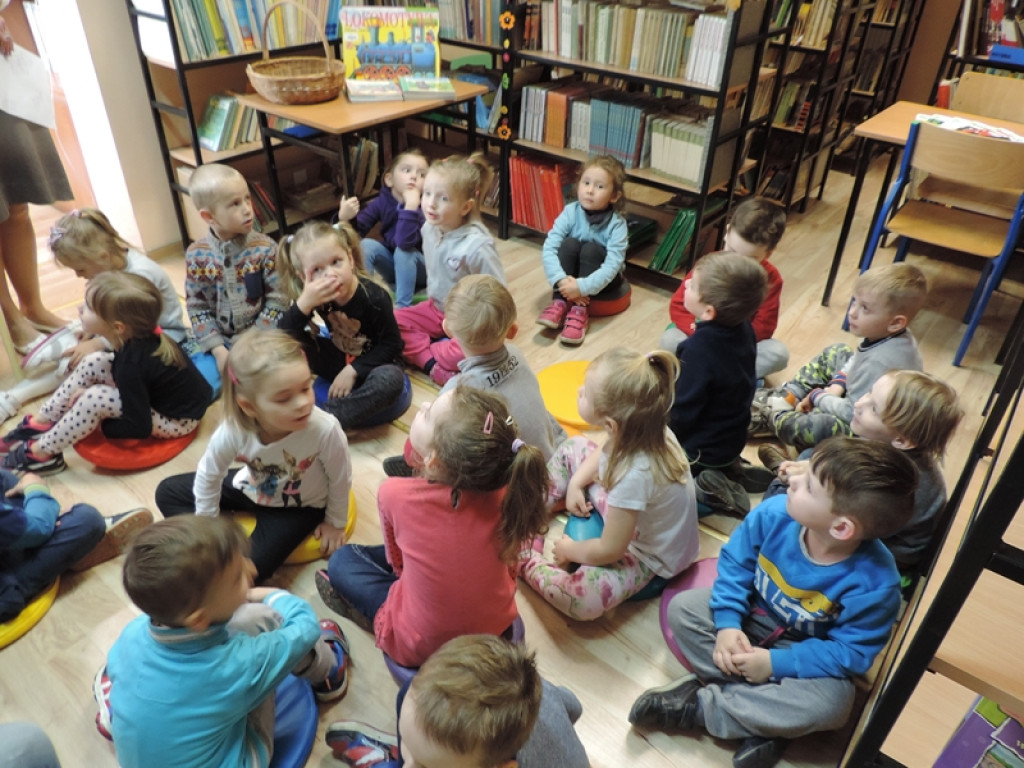 Przedszkolaki z Trójki lubią książki