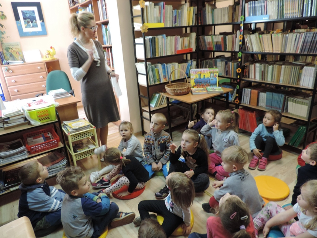 Przedszkolaki z Trójki lubią książki