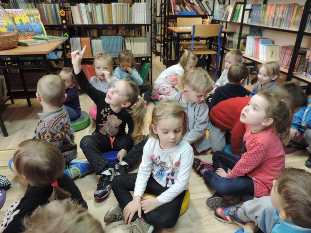 Przedszkolaki z Trójki lubią książki