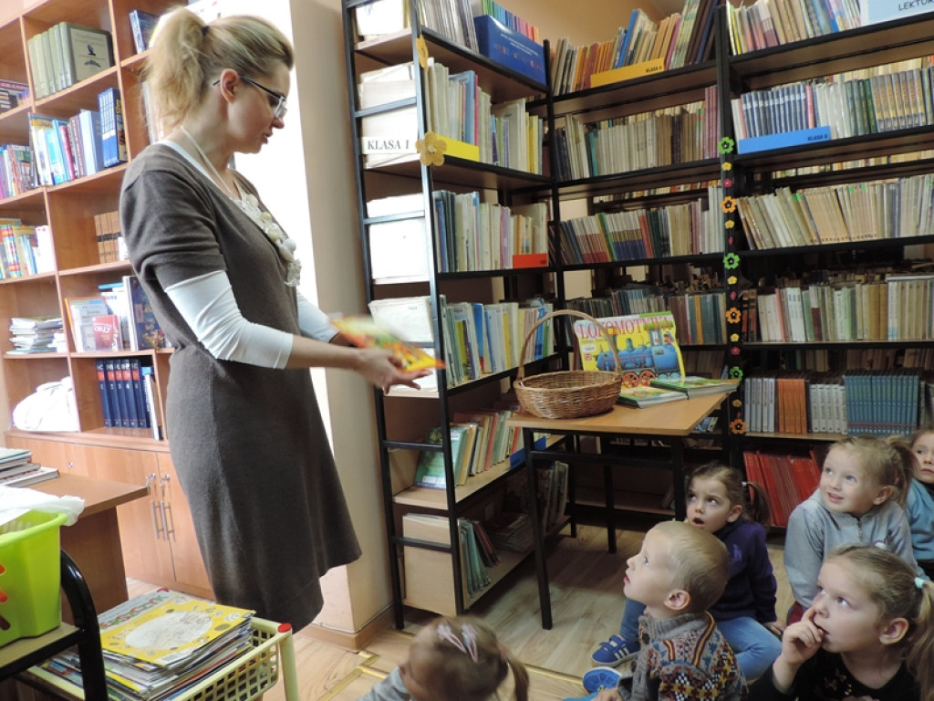 Przedszkolaki z Trójki lubią książki