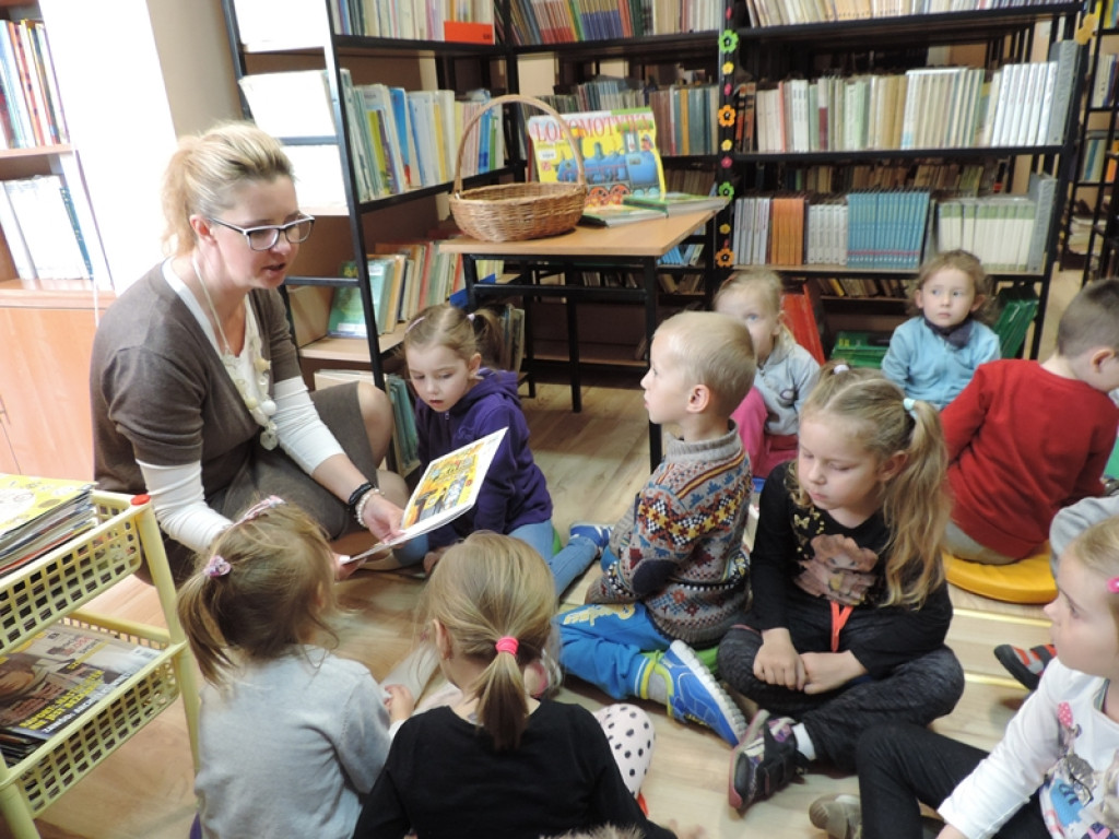 Przedszkolaki z Trójki lubią książki