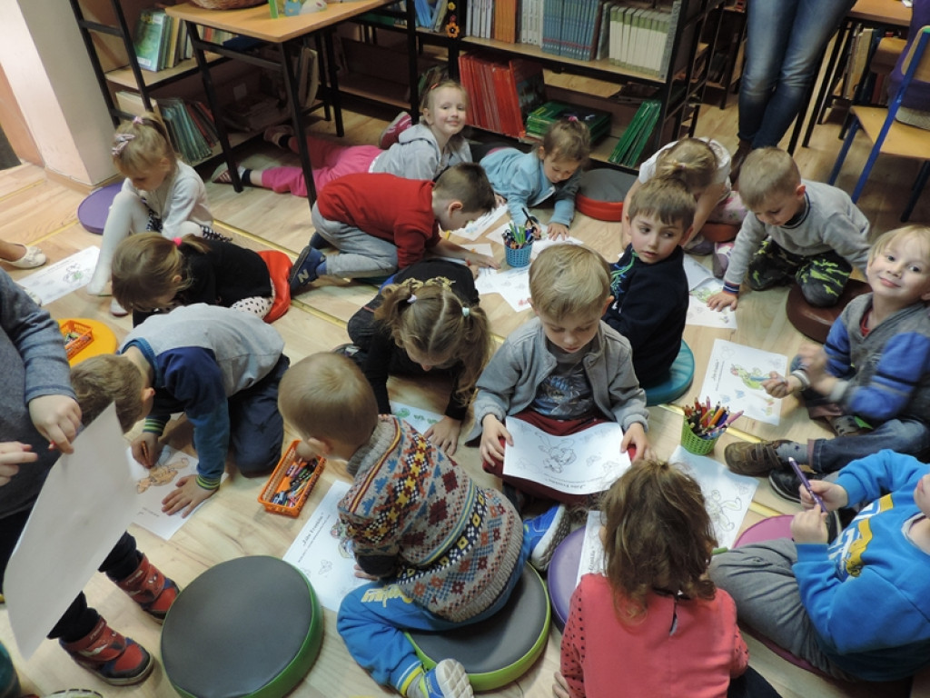 Przedszkolaki z Trójki lubią książki