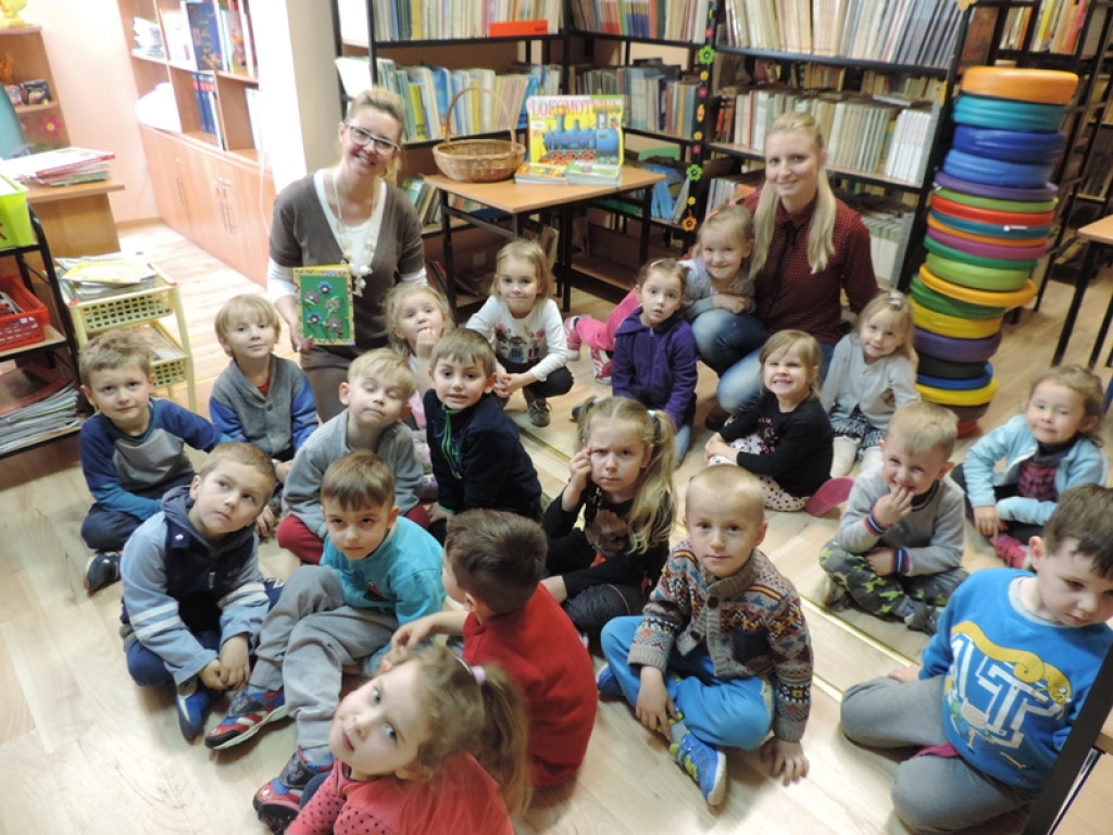 Przedszkolaki z Trójki lubią książki