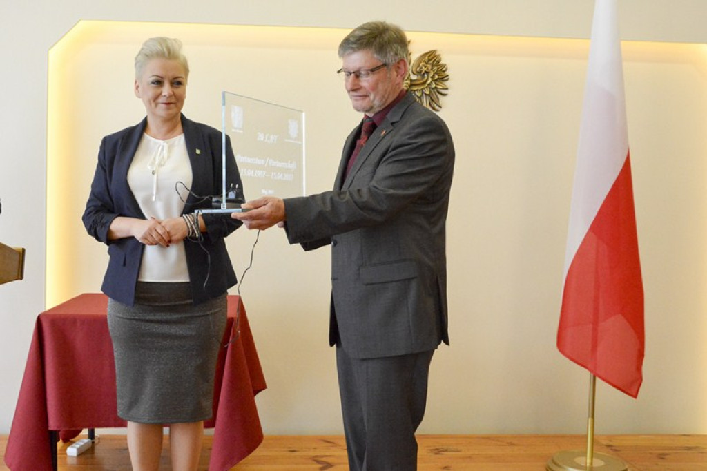 20 lat partnerstwa gminy Olszanka i Altenkirchen