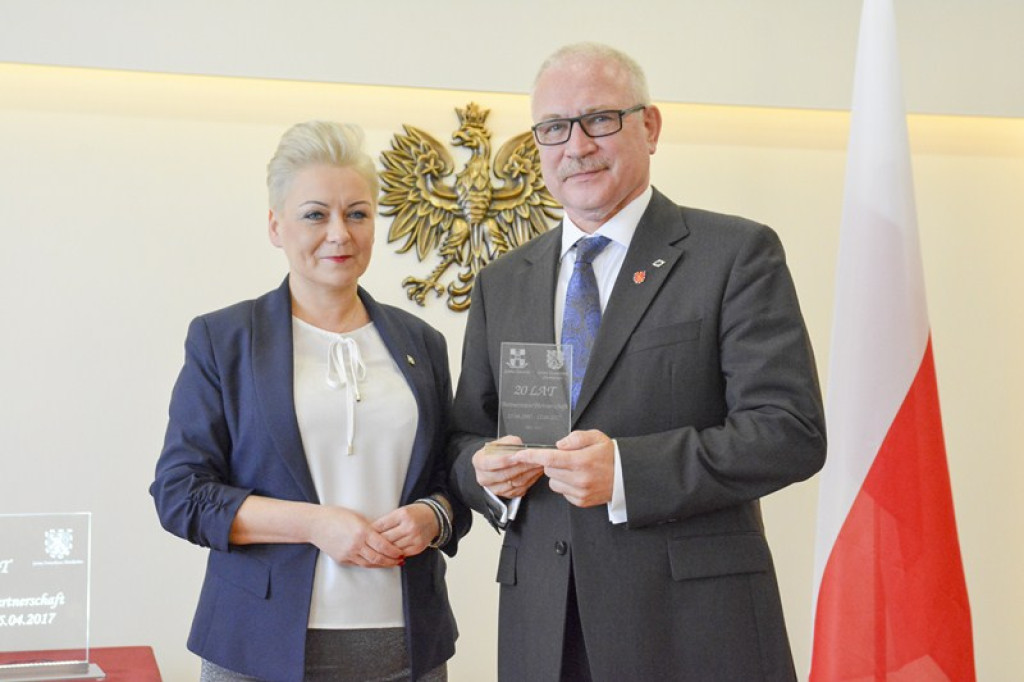 20 lat partnerstwa gminy Olszanka i Altenkirchen