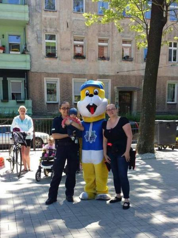 Policjanci pamiętali o Dniu Dziecka