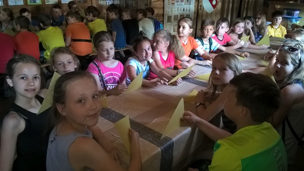 Klasy czwarte z ÓSEMKI w średniowiecznym Grodzie Rycerskim