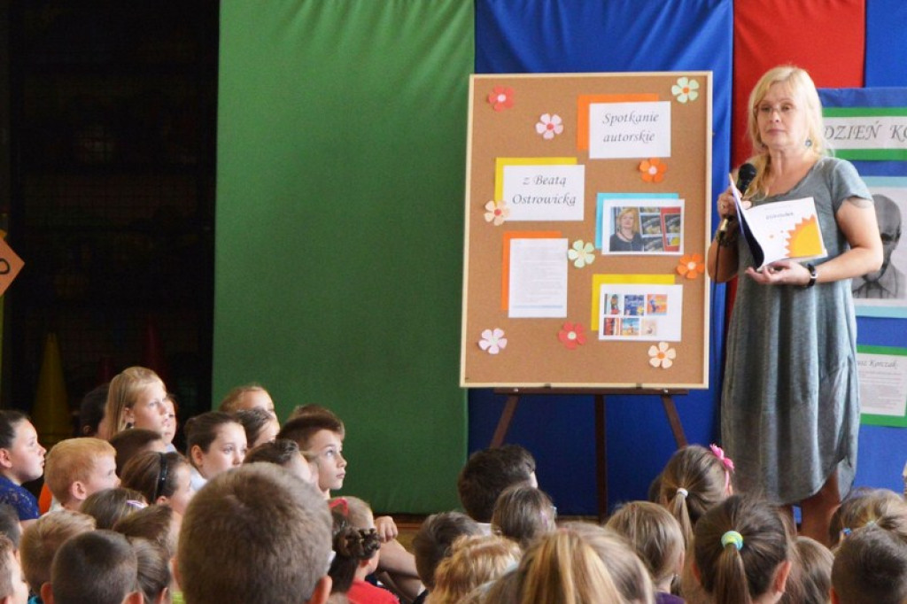 Spotkanie z Beatą Ostrowicką - autorką wielu książek