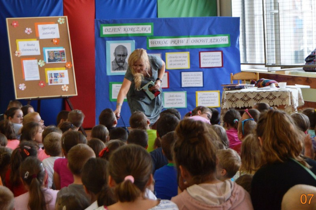 Spotkanie z Beatą Ostrowicką - autorką wielu książek