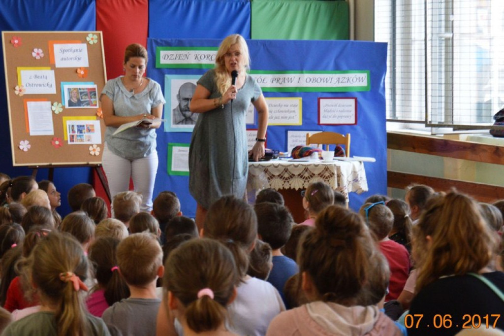 Spotkanie z Beatą Ostrowicką - autorką wielu książek