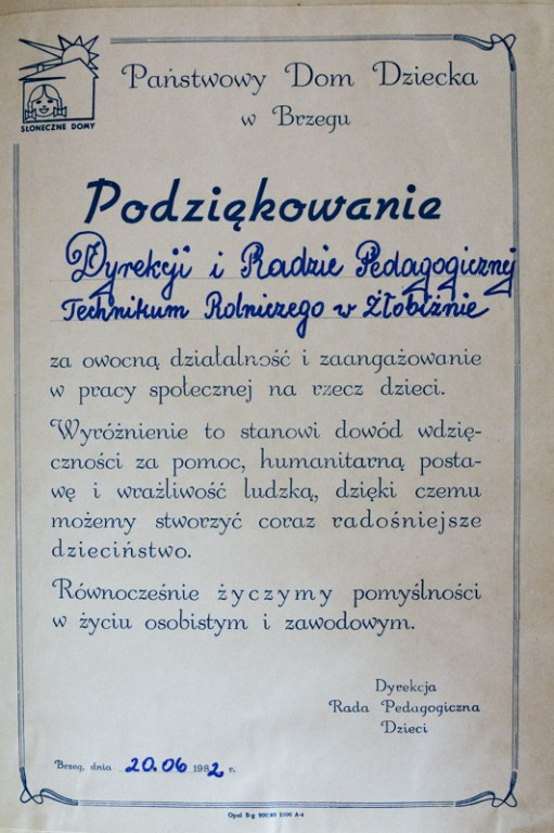 Powstanie książka, o Szkole Rolniczej w Żłobiźnie!