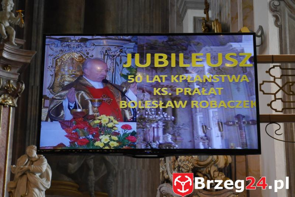 50 lat kapłaństwa ks. prałata Bolesława Robaczka [FOTORELACJA]