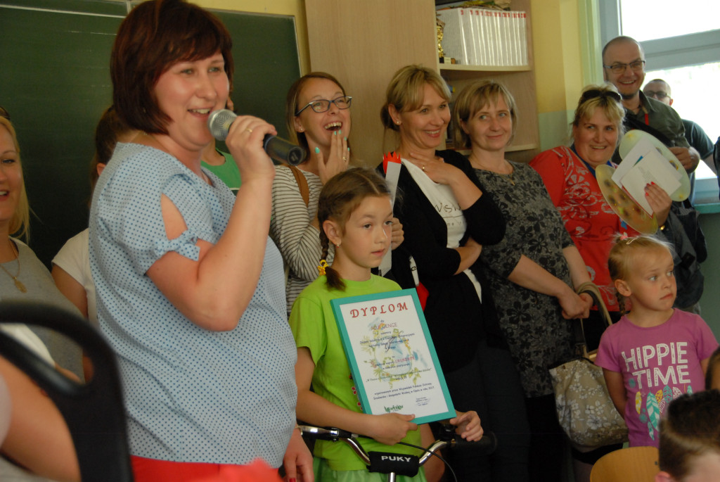 Laureatka konkursu przyrodniczo-plastycznego WFOŚIGW w Opolu Publicznej Szkoły Podstawowej nr 8 w Brzegu