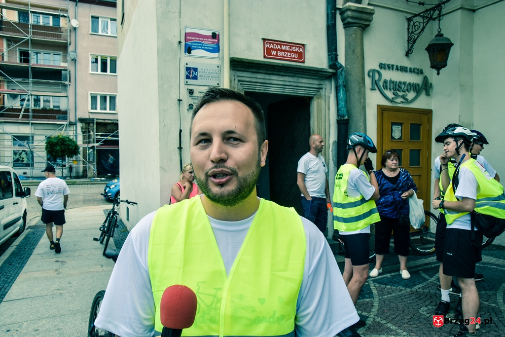 Pojechali rowerami nad morze, by wesprzeć Sandrę Borcuch