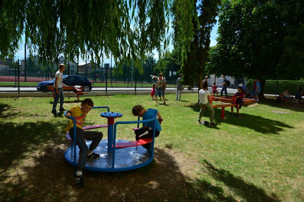 Nowy plac zabaw w SOSW Grodków