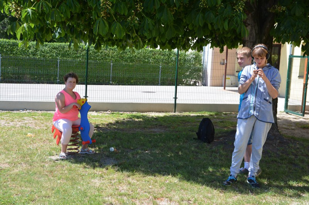 Nowy plac zabaw w SOSW Grodków