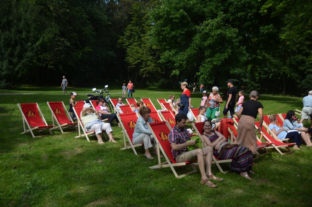 Koncert orkiestry dętej w Parku Wolności [fotorelacja]