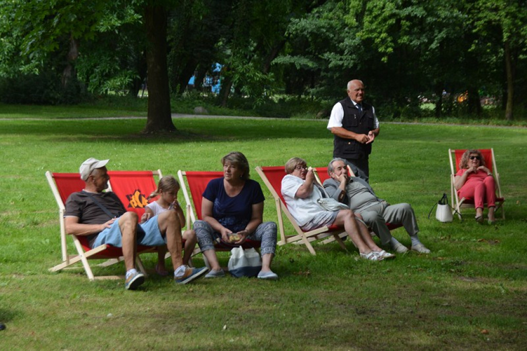 Koncert orkiestry dętej w Parku Wolności [fotorelacja]