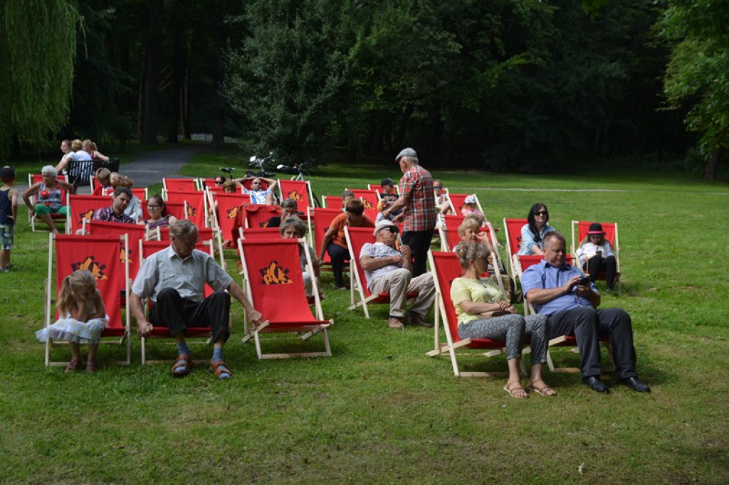 Koncert orkiestry dętej w Parku Wolności [fotorelacja]