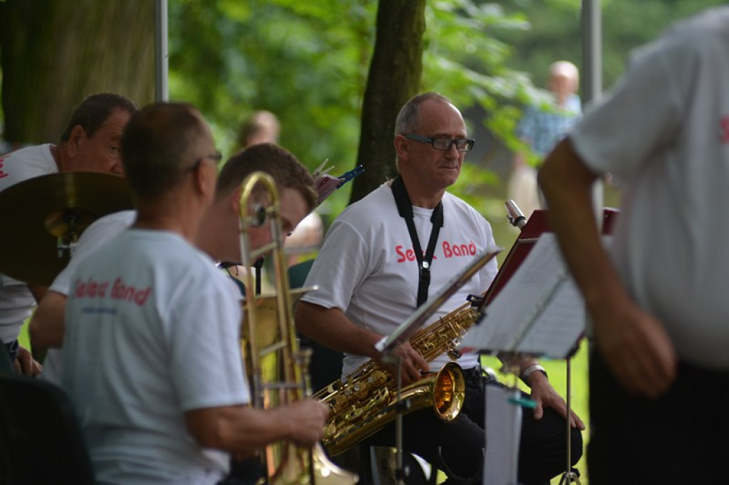 Koncert orkiestry dętej w Parku Wolności [fotorelacja]
