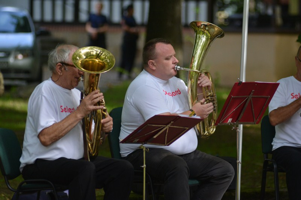 Koncert orkiestry dętej w Parku Wolności [fotorelacja]