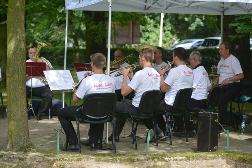 Koncert orkiestry dętej w Parku Wolności [fotorelacja]