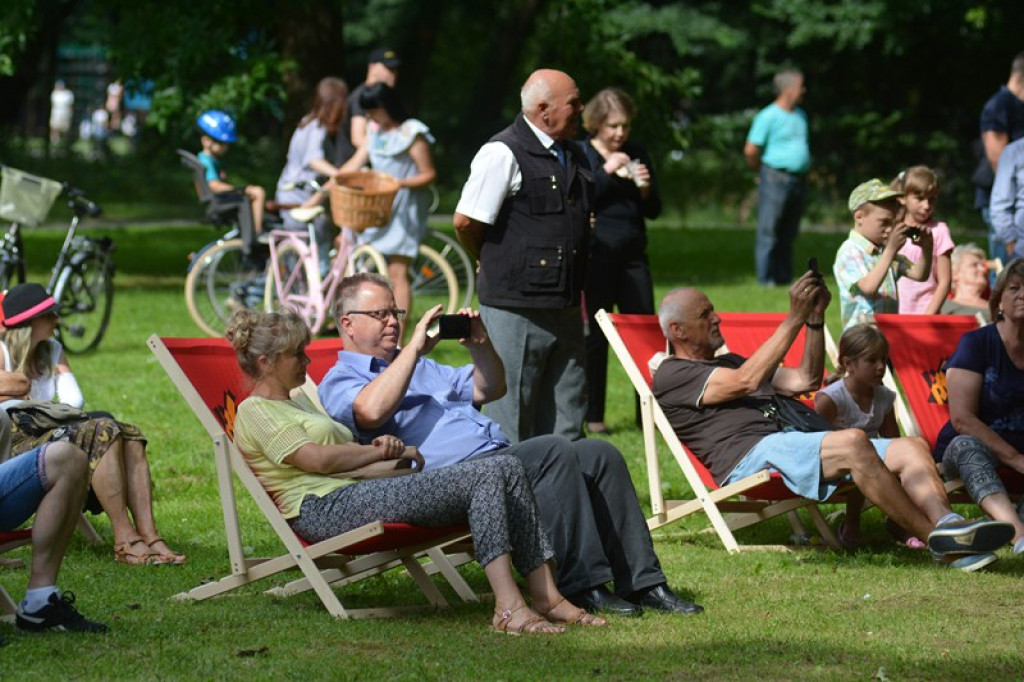 Koncert orkiestry dętej w Parku Wolności [fotorelacja]