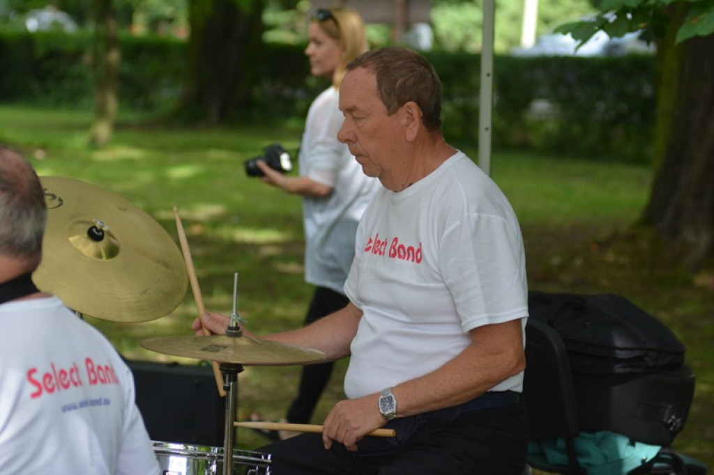 Koncert orkiestry dętej w Parku Wolności [fotorelacja]