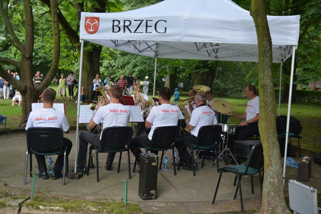 Koncert orkiestry dętej w Parku Wolności [fotorelacja]