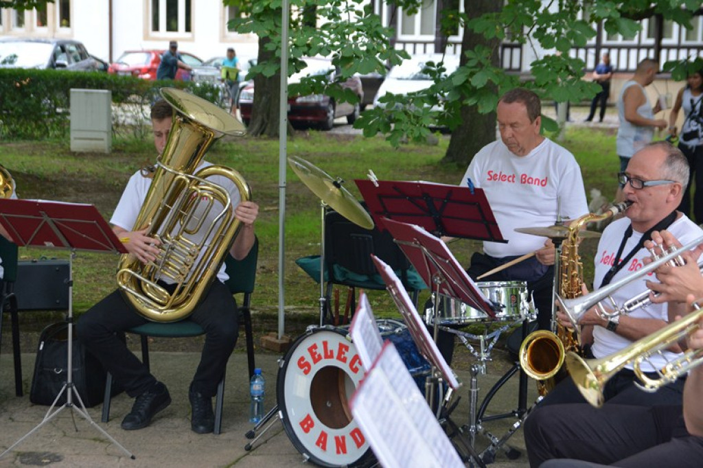 Koncert orkiestry dętej w Parku Wolności [fotorelacja]
