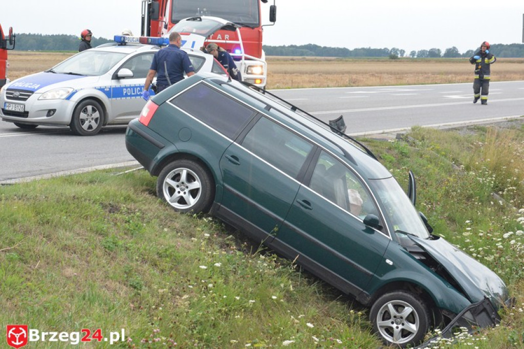 Wypadek na obwodnicy Grodkowa. 5 osób poszkodowanych