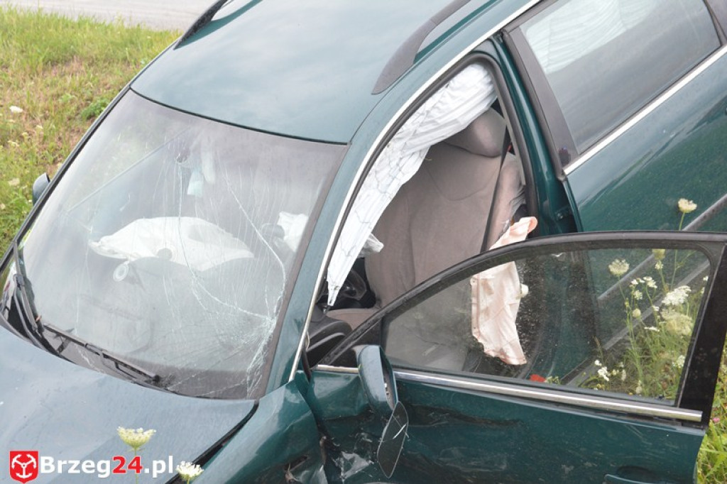 Wypadek na obwodnicy Grodkowa. 5 osób poszkodowanych